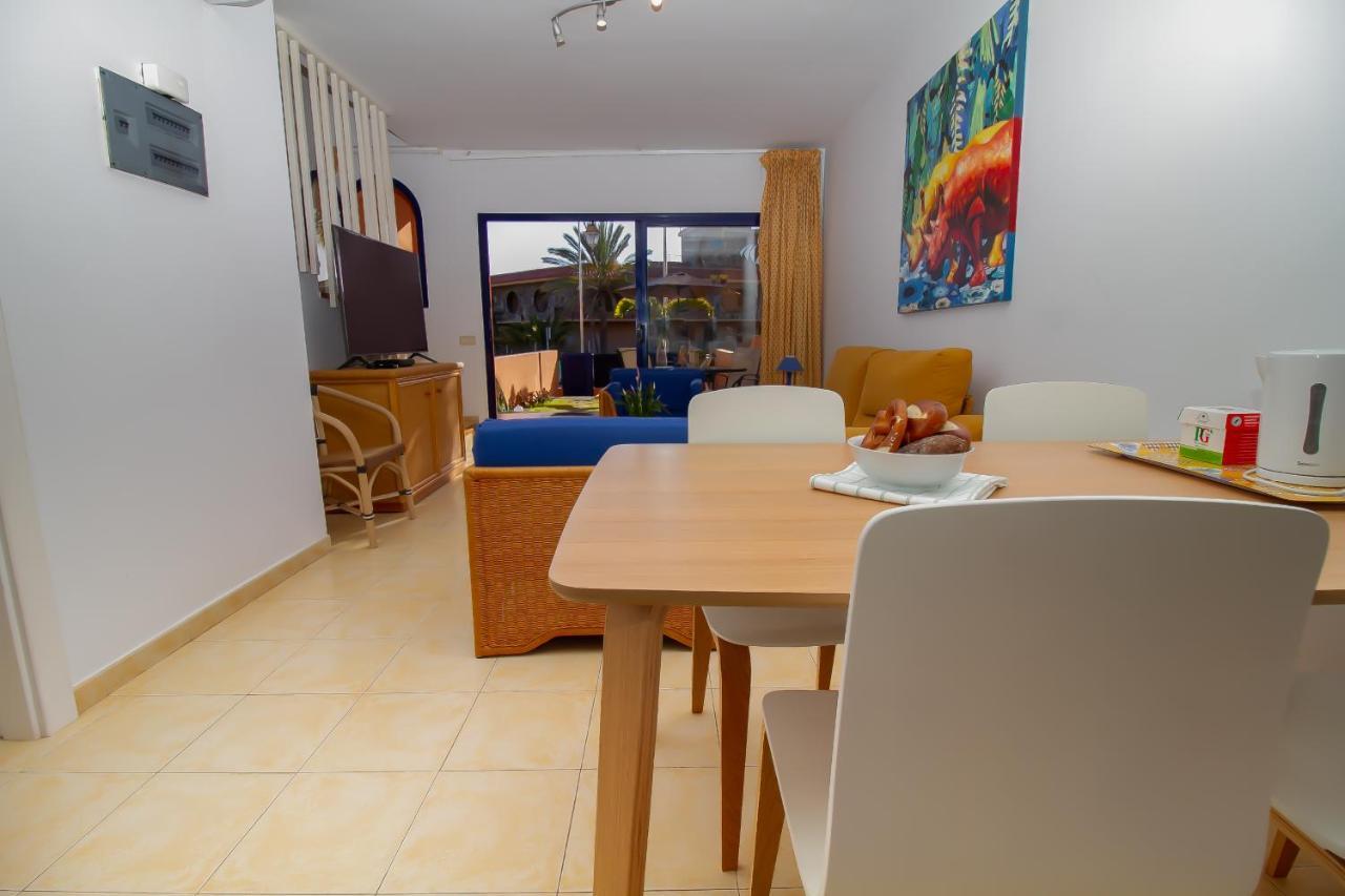 Duplex Meloneras With Free Wifi And Private Garden Villa Exterior photo
