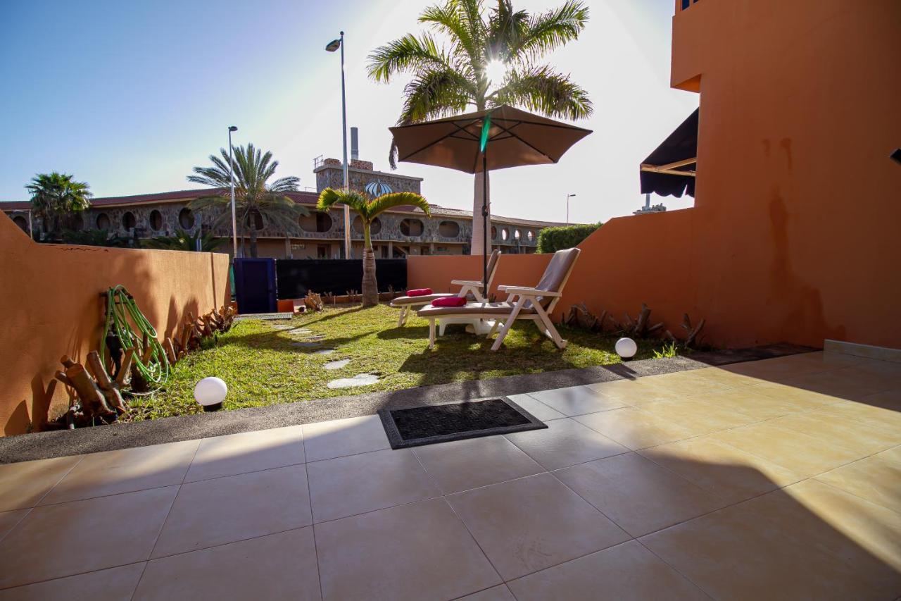 Duplex Meloneras With Free Wifi And Private Garden Villa Exterior photo