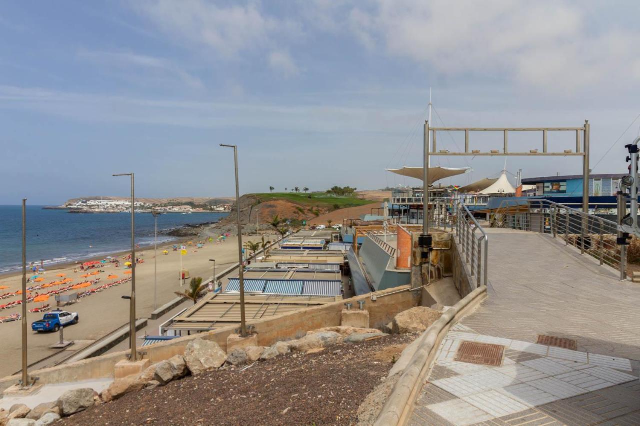 Duplex Meloneras With Free Wifi And Private Garden Villa Exterior photo